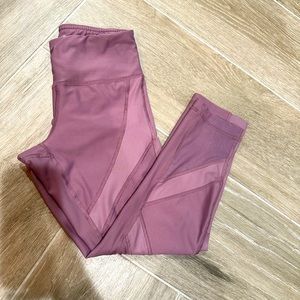 90 Degrees Light Purple Capri Leggings
